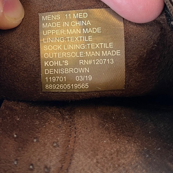 Clarks Brown Leather Slip On Shoes Men’s 11 Comfort Casual Loafers - Picture 7 of 11